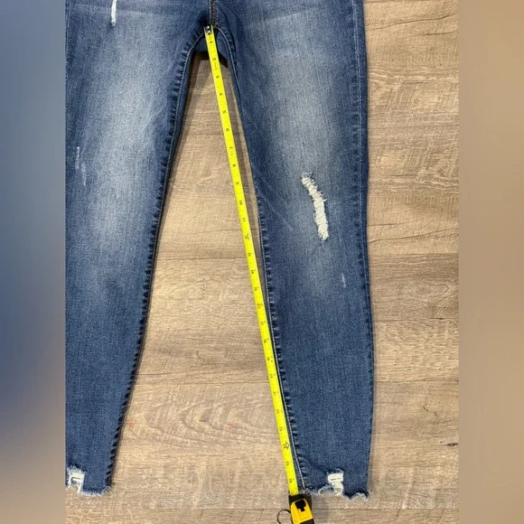 Kut from the Kloth / Distressed Blue Skinny Jeans / women’s/ Size 6 - Picture 6 of 10